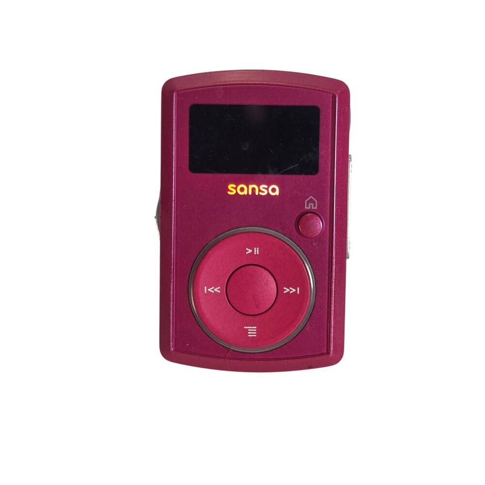 SanDisk Sansa Clip Vintage MP3 Player Pink Metallic - 2GB Model SDMX11R